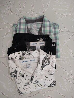 2 Old Navy &1 Wonder Nation Button Shirt